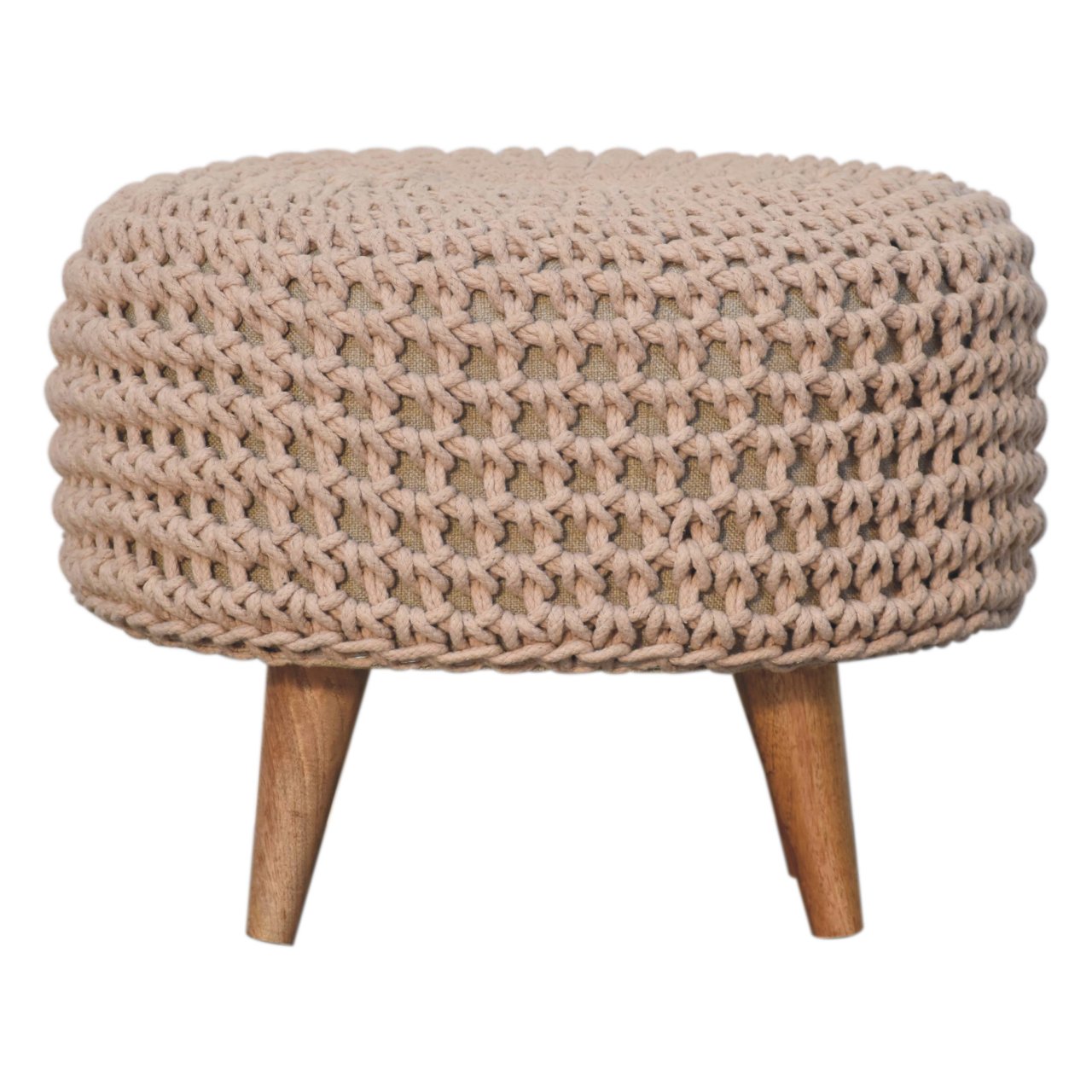 Cote Furniture | Keeva Oblong Footstool - Beige  Keeva, Footstools IN3054