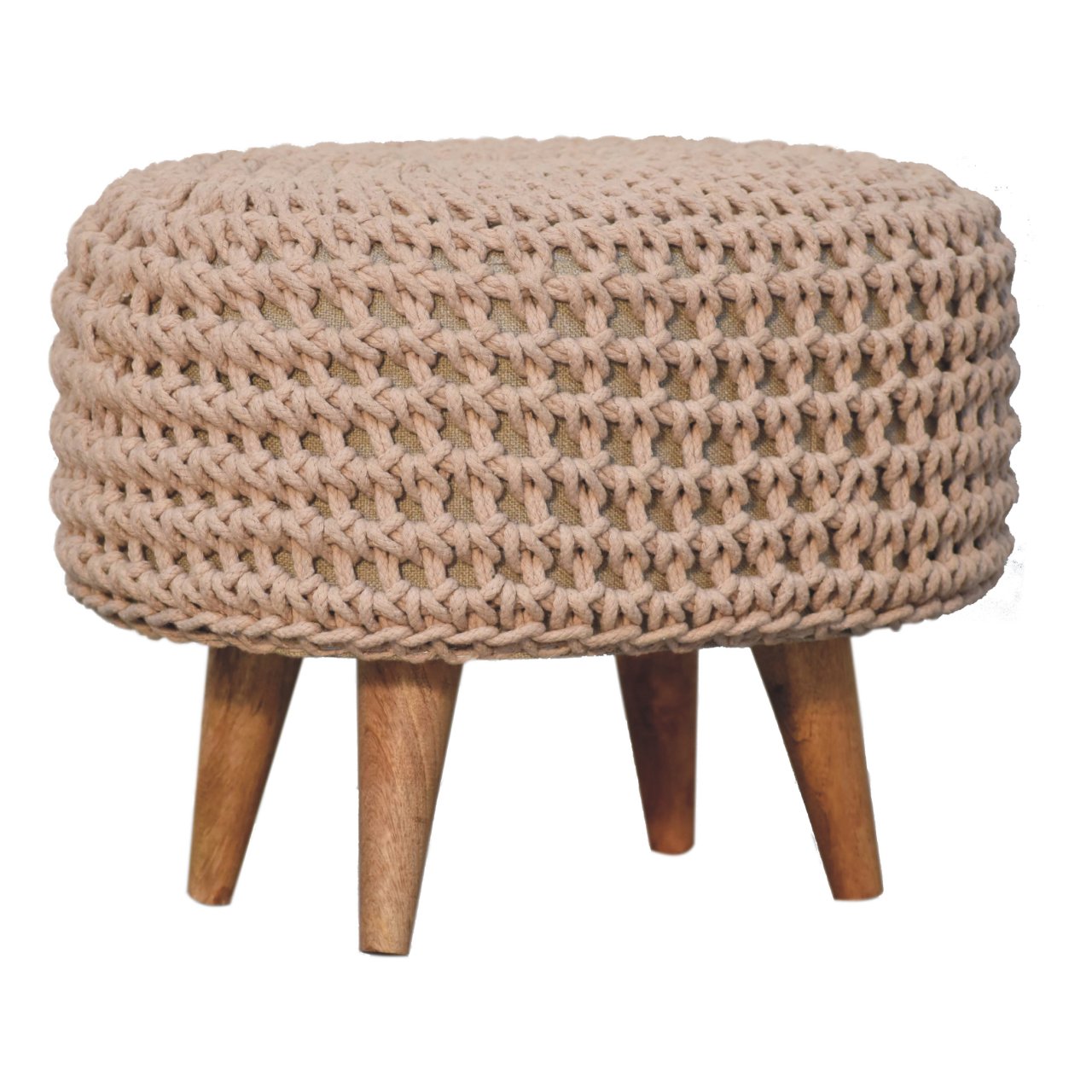 Cote Furniture | Keeva Oblong Footstool - Beige  Keeva, Footstools IN3054