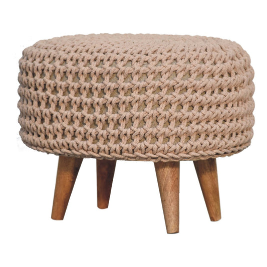 Cote Furniture | Keeva Oblong Footstool - Beige  Keeva, Footstools IN3054