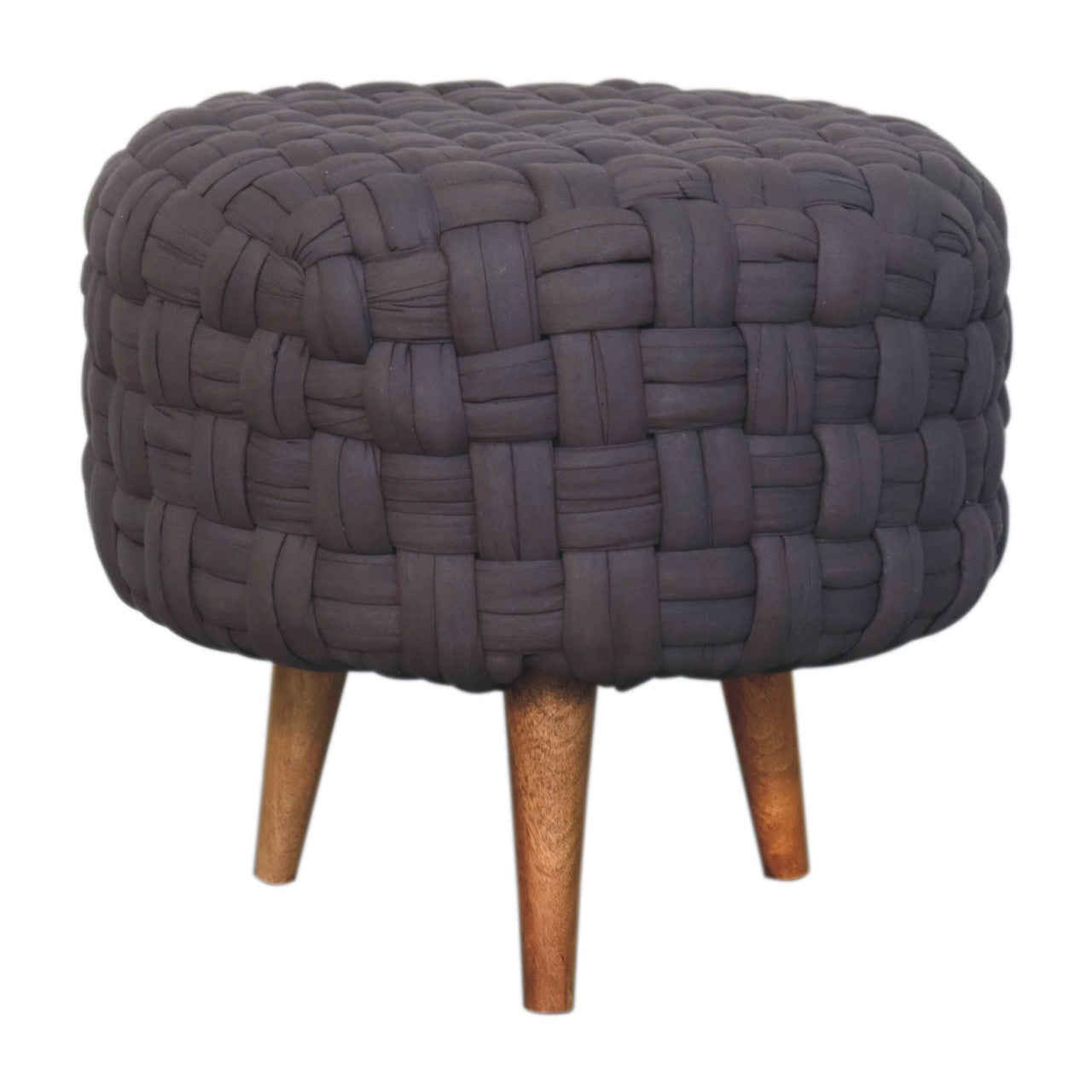 Cote Furniture | Tube Footstool - Grey  Footstools IN3061