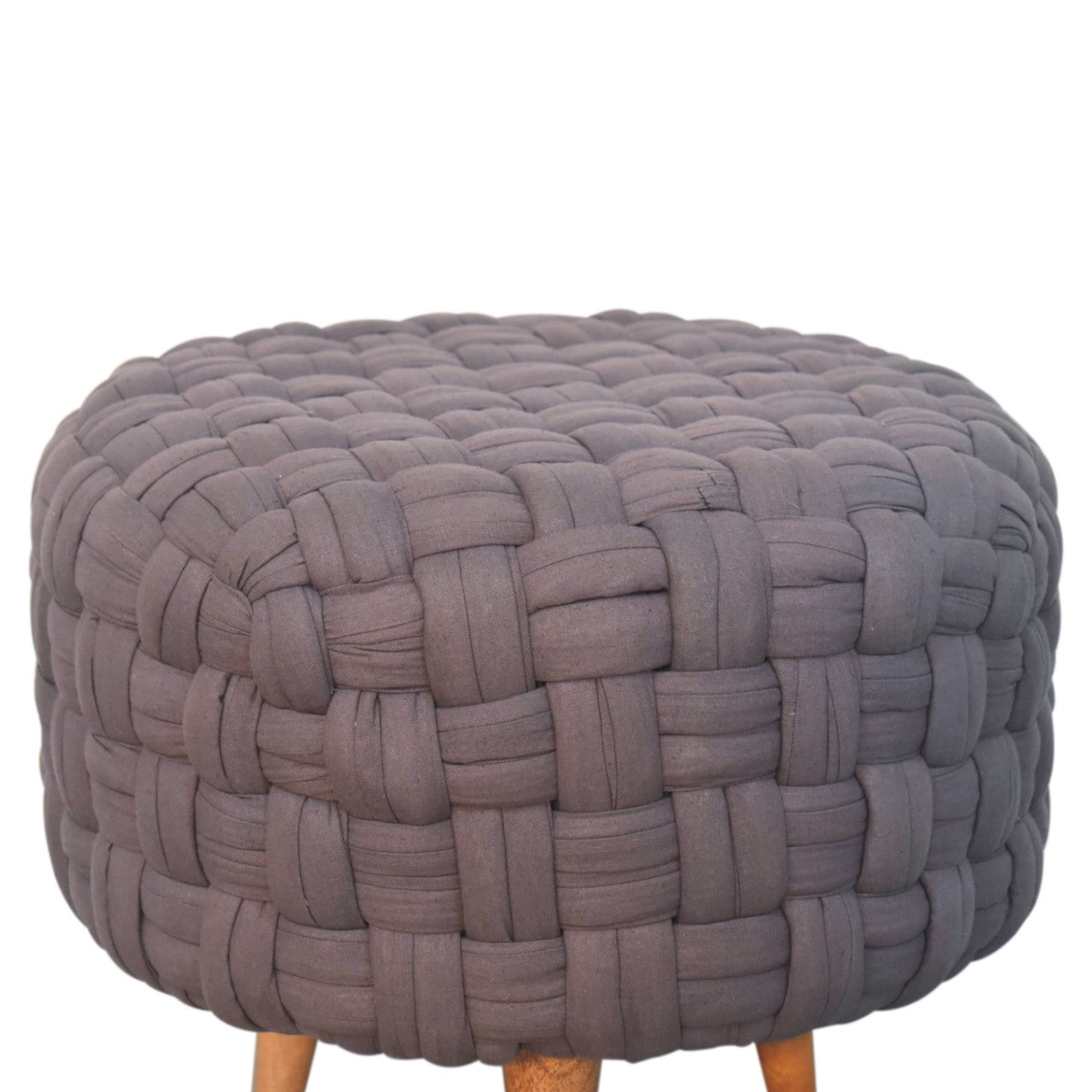 Cote Furniture | Tube Footstool - Grey  Footstools IN3061