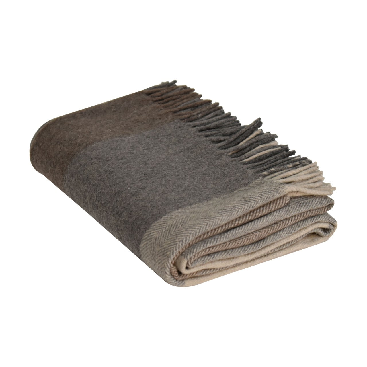 Cote Furniture | Selin Woolen Throw - Grey Throws IN3085