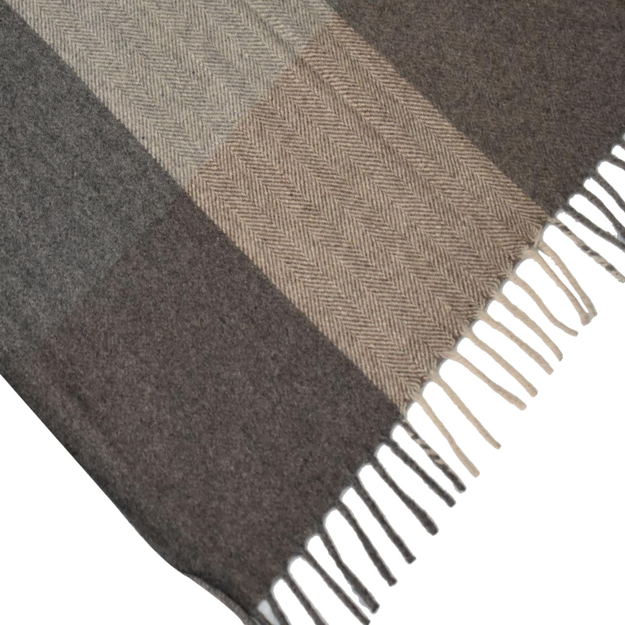 Cote Furniture | Selin Woolen Throw - Grey Throws IN3085