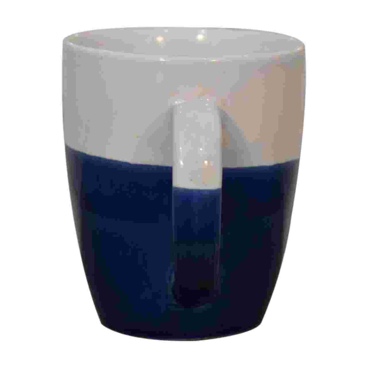 Cote Furniture | White & Blue Tone Mug Set of 4 IN3125