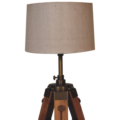 Cote Furniture | Tripod Floor Lamp - Wooden Legs Floor Lamps IN3146