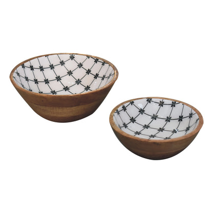 Cote Furniture | Flower Bowl Set of 2 Kitchenware IN3197