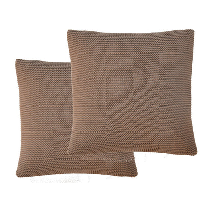 Cote Furniture | Cotton Cushion Set of 2 - Brown  Cushions IN3223