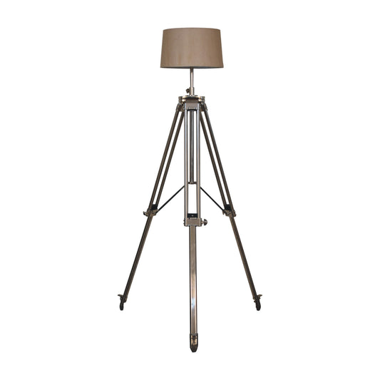 Cote Furniture | Tripod Floor Lamp (Large) - Chrome Floor Lamps IN3229