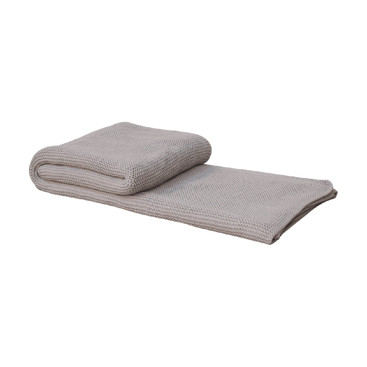 Cote Furniture | Double Knitted Throw - Grey  Throws IN3230