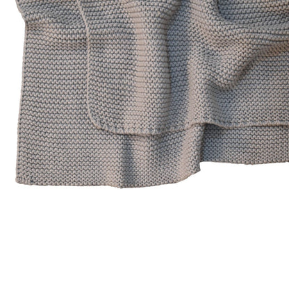 Cote Furniture | Double Knitted Throw - Grey  Throws IN3230