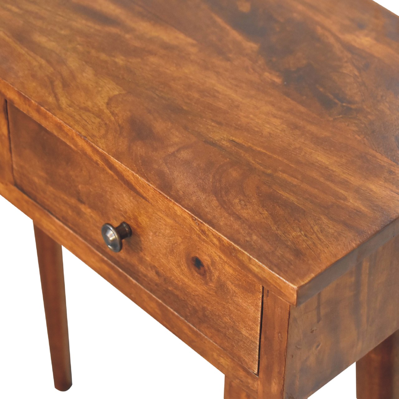 Cote Furniture | Small Hallway Console Table - Chestnut  Compact, Console Tables IN3273