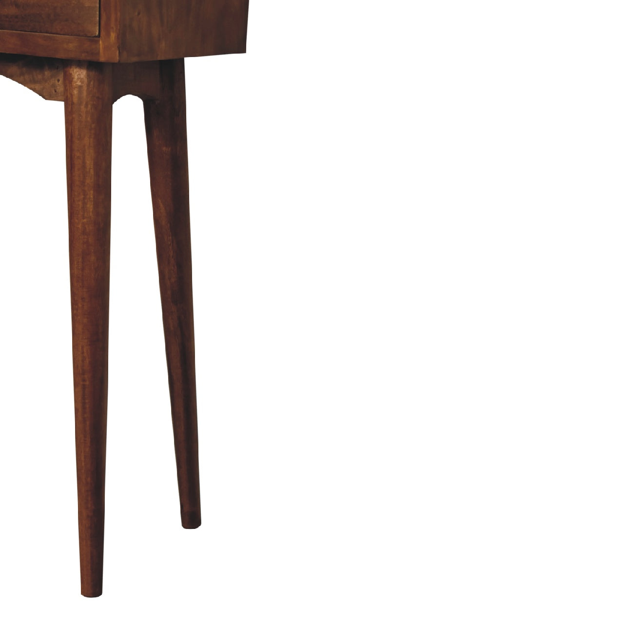 Cote Furniture | Small Hallway Console Table - Chestnut  Compact, Console Tables IN3273