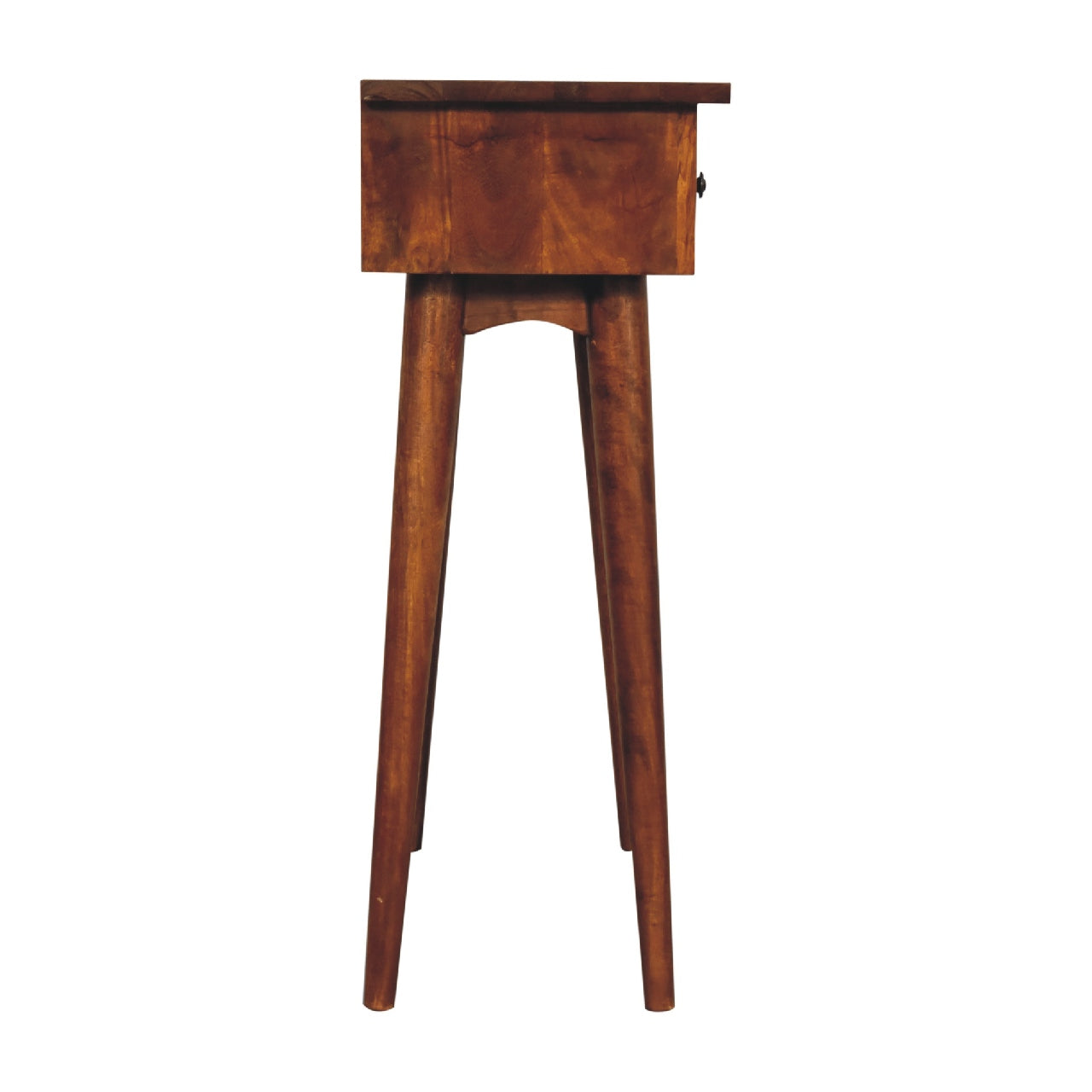 Cote Furniture | Small Hallway Console Table - Chestnut  Compact, Console Tables IN3273