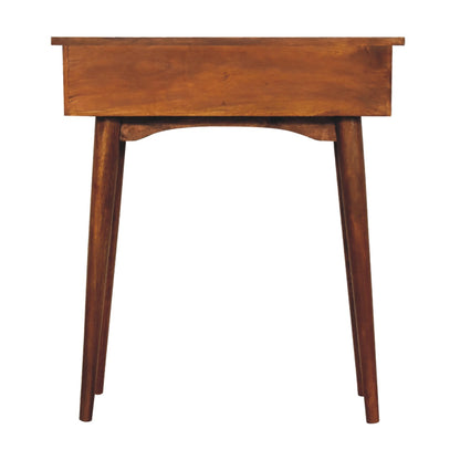 Cote Furniture | Small Hallway Console Table - Chestnut  Compact, Console Tables IN3273