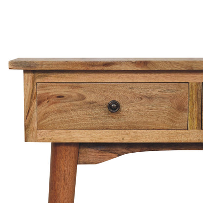 Cote Furniture | Small Hallway Console Table - Oak Compact, Console Tables IN3274