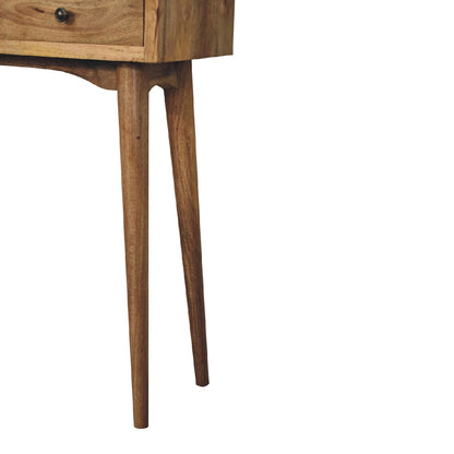 Cote Furniture | Small Hallway Console Table - Oak Compact, Console Tables IN3274