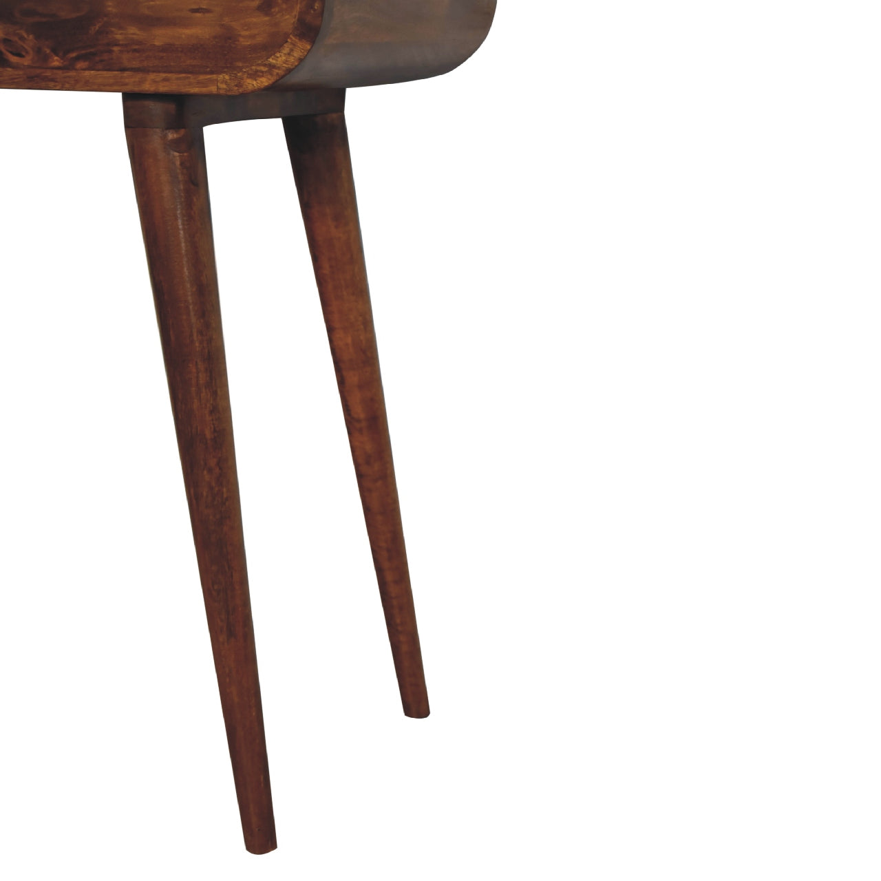 Cote Furniture | Small Round Dressing Table - Chestnut  Compact, Dressing Tables & Desks, Mirrors IN3286