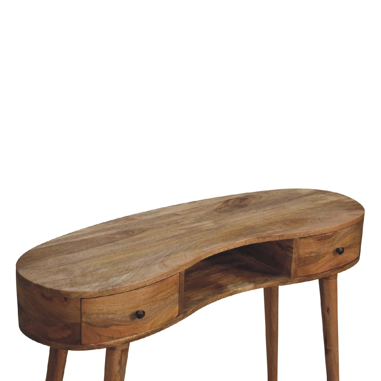 Cote Furniture | Wave Desk - Oak  Compact, Dressing Tables & Desks, Office Desk IN3320