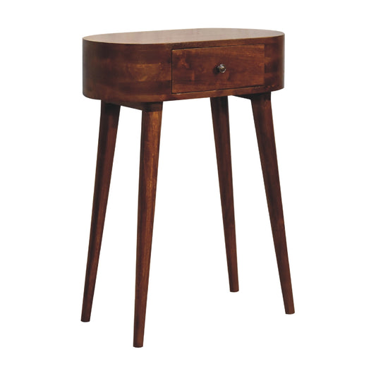 Cote Furniture | Small Albion Console Table - Chestnut Compact, Console Tables IN3325