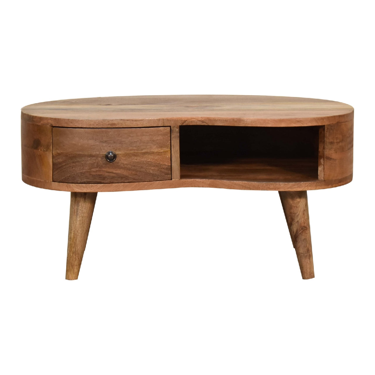 Cote Furniture | Small Wave Coffee Table - Oak Compact, Wave, Coffee Tables IN3339