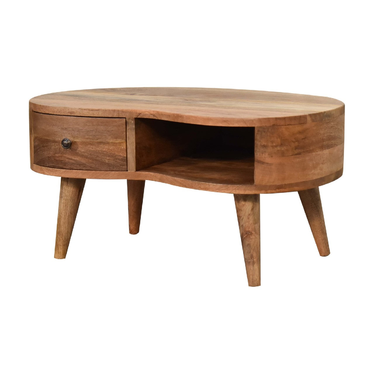 Cote Furniture | Small Wave Coffee Table - Oak Compact, Wave, Coffee Tables IN3339