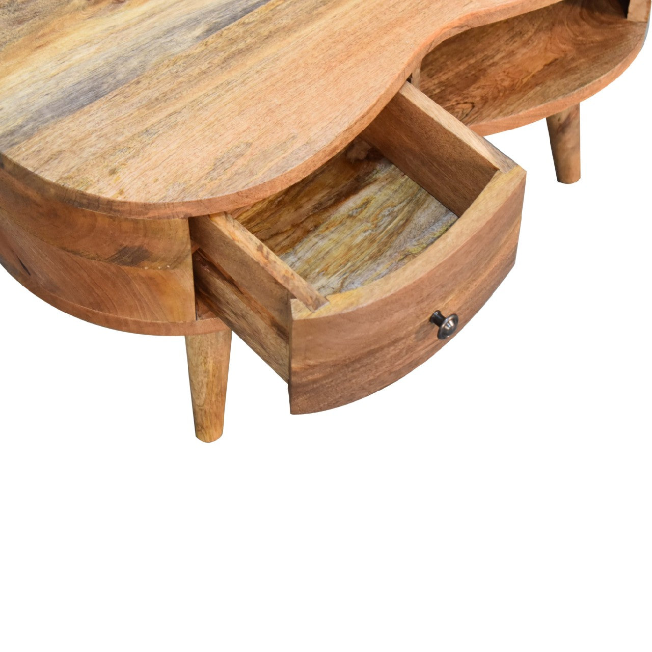 Cote Furniture | Small Wave Coffee Table - Oak Compact, Wave, Coffee Tables IN3339