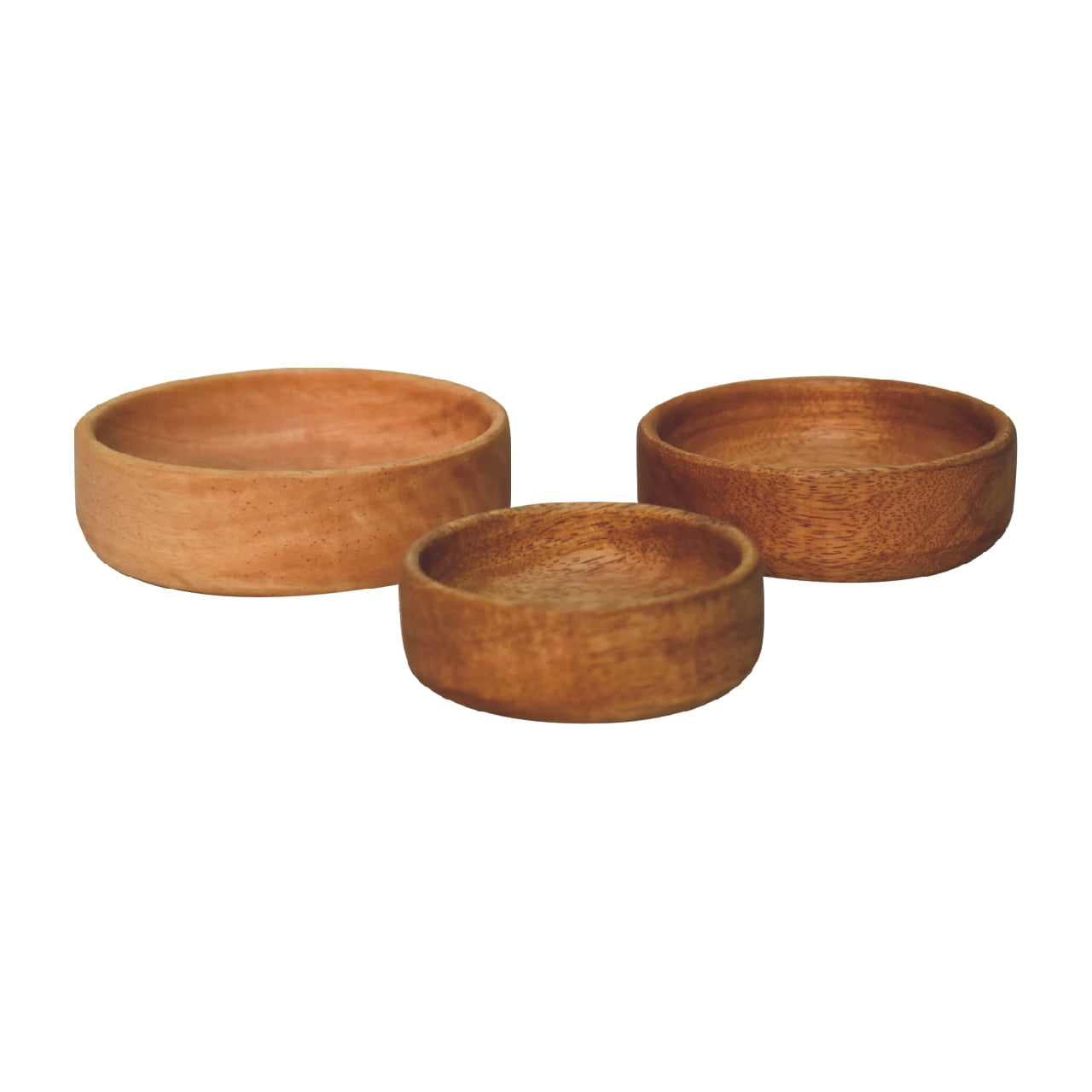 Cote Furniture | Wooden Fruit Bowl Set of 3 Kitchenware IN3346