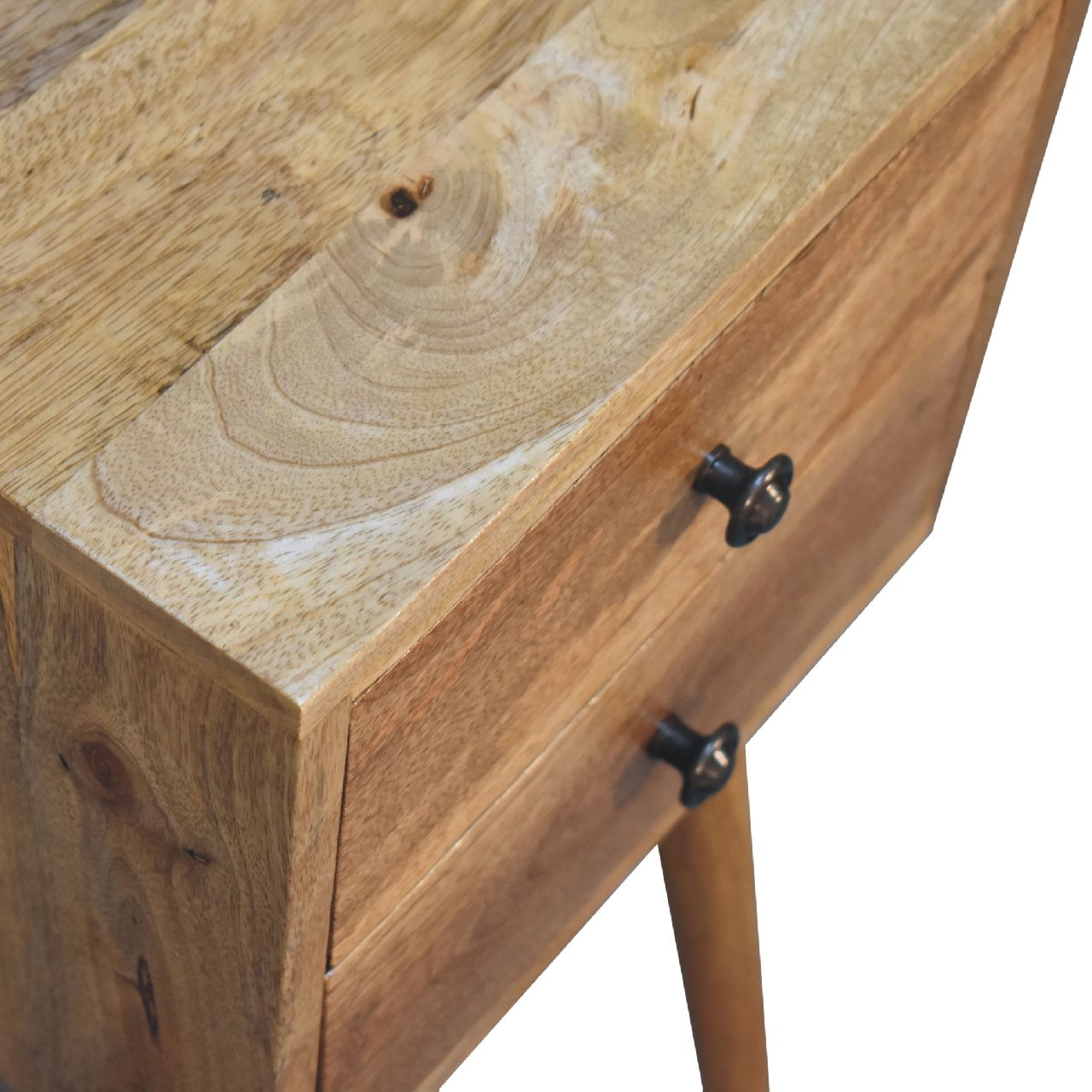 Cote Furniture | Small 2 Drawer Bedside Table - Oak  Bedside Tables IN3354