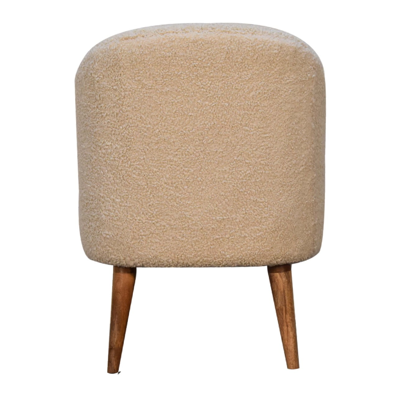 Cote Furniture | Boucle Tub Chair - Cream  Sofas & Seating, Accent Chairs & Armchairs IN3356