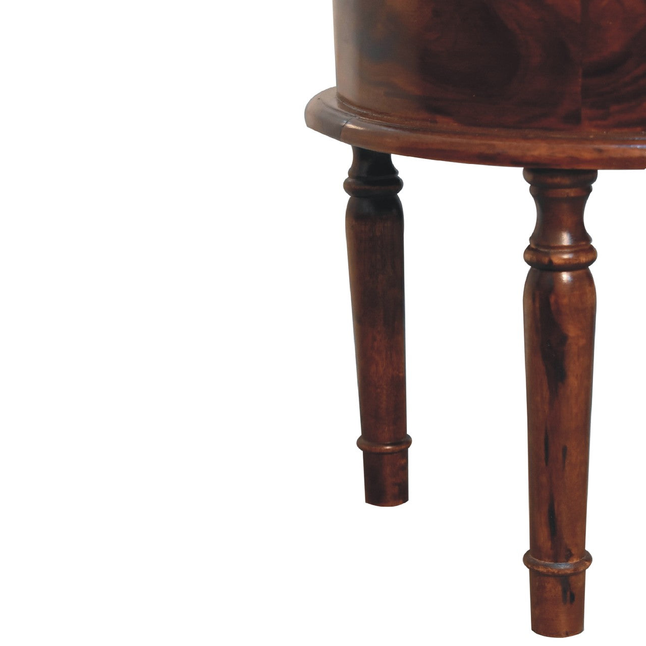 Cote Furniture | Turned Leg Bedside Table - Honey  Bedside Tables IN3377