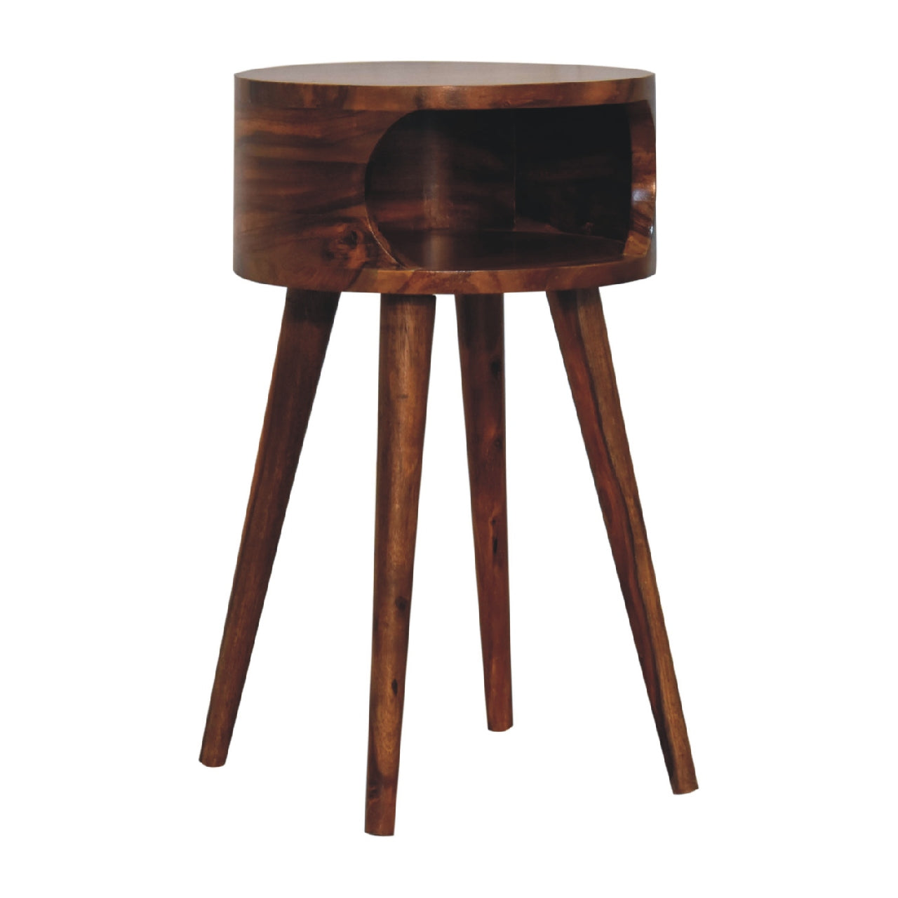 Cote Furniture | Alina Open Bedside Table - Honey  Compact, Alina, Bedside Tables IN3381