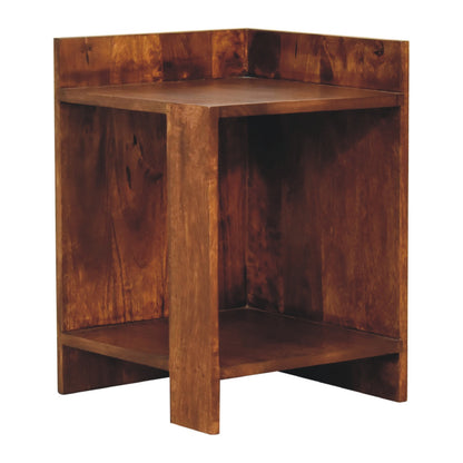 Cote Furniture | Box Bedside Table - Chestnut Bedside Tables IN3389