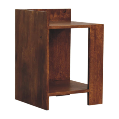 Cote Furniture | Box Bedside Table - Chestnut Bedside Tables IN3389