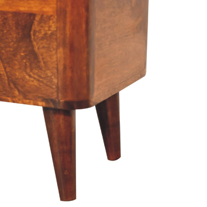 Cote Furniture | Lid-up Storage Stool - Chestnut  Hallway Seating & Storage IN3403