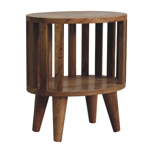 Cote Furniture | Ariella Bedside Table (Single Shelf) - Oak Ariella, Bedside Tables IN3413