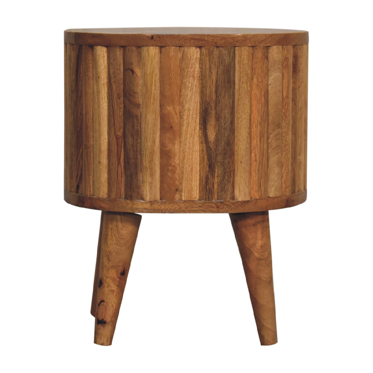 Cote Furniture | Stripe Bedside Table - Oak Stripe, Bedside Tables IN3421