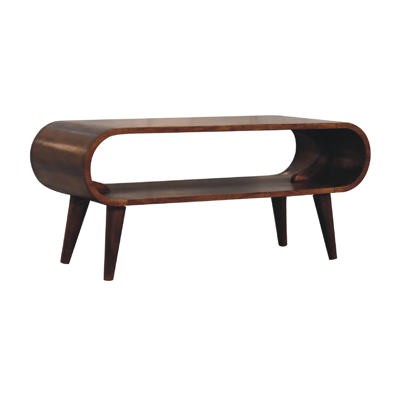 Cote Furniture | Amaya Nordic Style Coffee Table - Chestnut Amaya, Coffee Tables IN3424