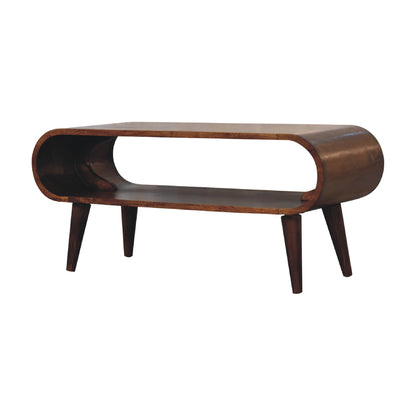 Cote Furniture | Amaya Nordic Style Coffee Table - Chestnut Amaya, Coffee Tables IN3424