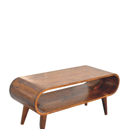 Cote Furniture | Amaya Nordic Style Coffee Table - Chestnut Amaya, Coffee Tables IN3424