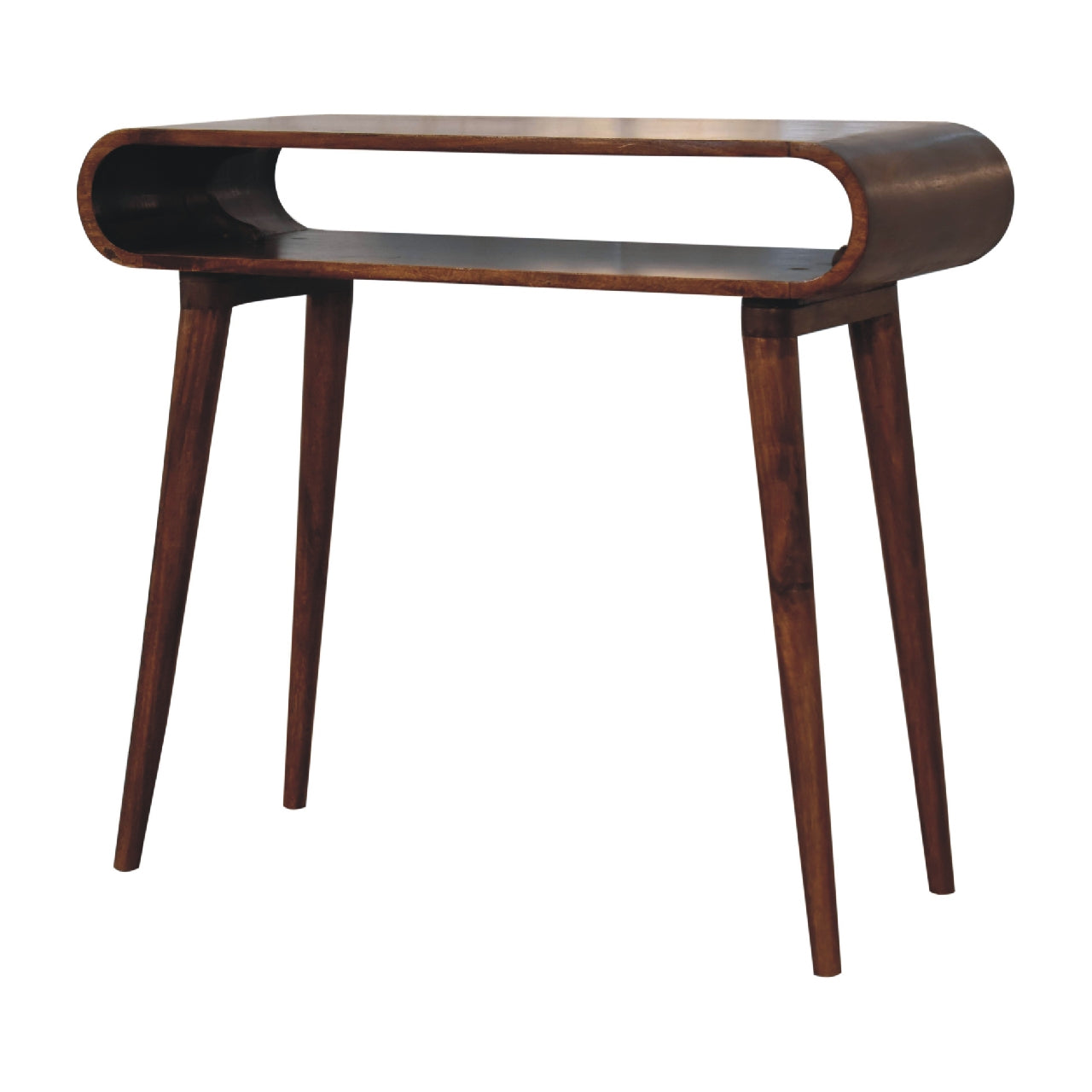 Cote Furniture | Amaya Nordic Style Console Table - Chestnut Amaya, Console Tables IN3425