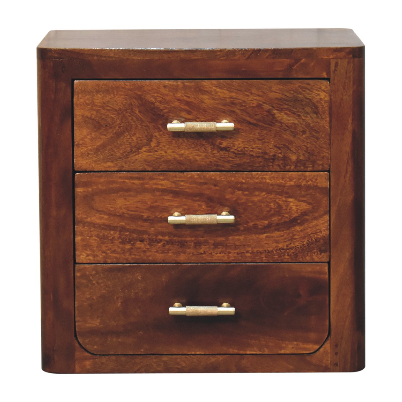 Cote Furniture | Luca Bedside Table - Chestnut Luca, Bedside Tables IN3431