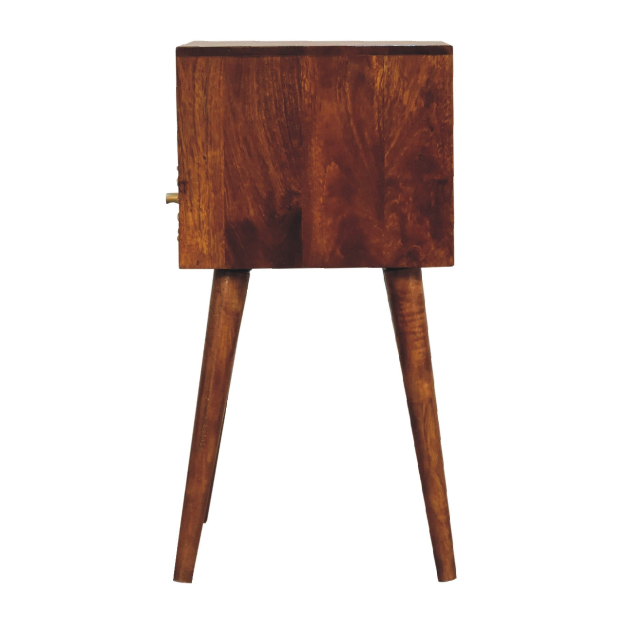 Cote Furniture | Eden Small Bedside Table - Chestnut  Compact, Eden, Bedside Tables IN3444