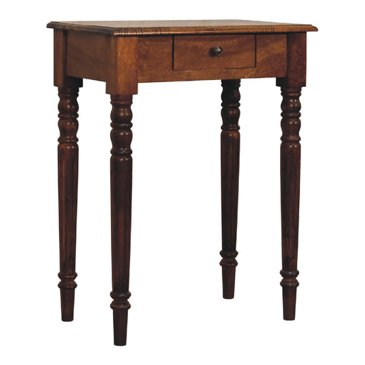 Cote Furniture | Turned Leg Desk - Chestnut  Dressing Tables & Desks, Office Desk IN3446