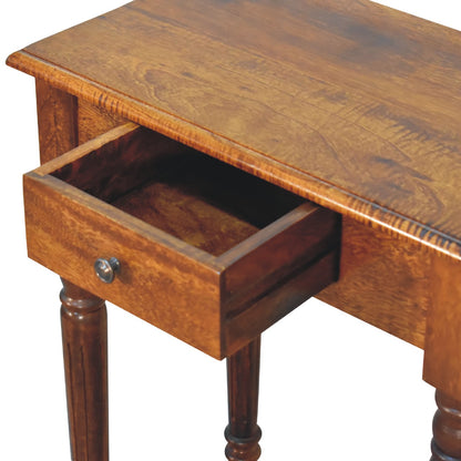 Cote Furniture | Turned Leg Desk - Chestnut  Dressing Tables & Desks, Office Desk IN3446