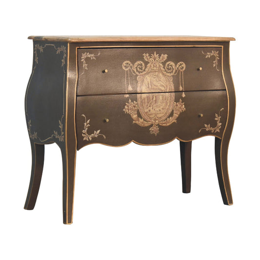 Cote Furniture | Coroner Chest of Drawers - Vintage French Style Coroner, Chest of Drawers IN3514