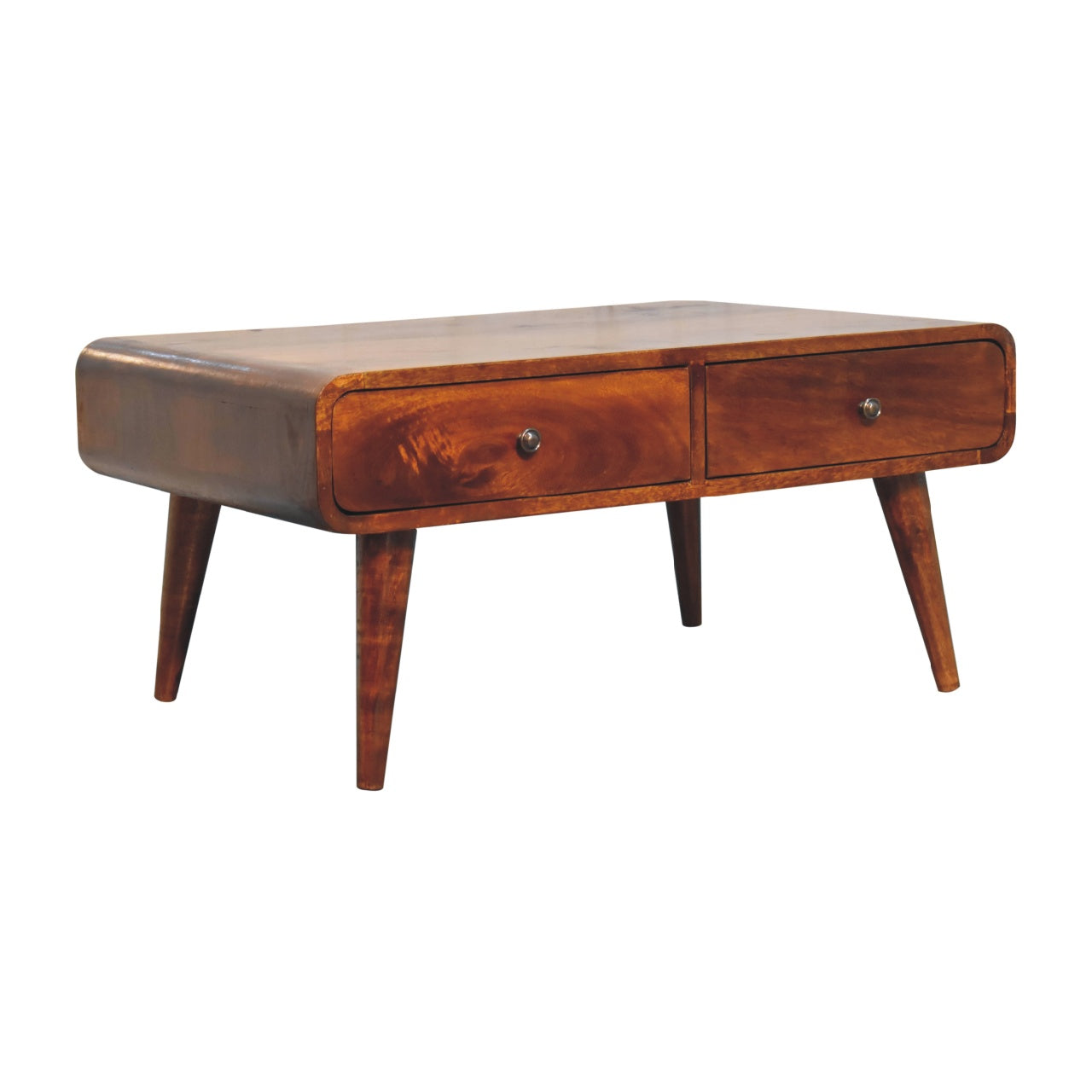 Cote Furniture | Sonata Coffee Table 4 Drawer - Chestnut  Sonata, Coffee Tables IN3545