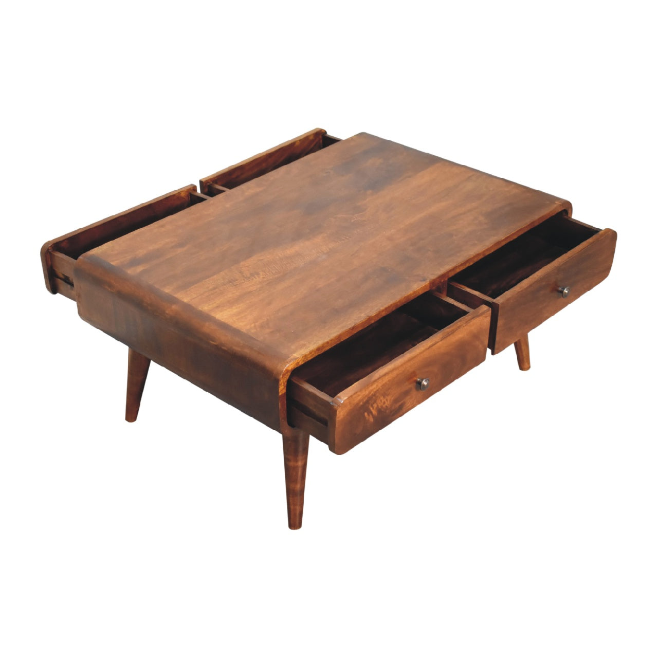 Cote Furniture | Sonata Coffee Table 4 Drawer - Chestnut  Sonata, Coffee Tables IN3545