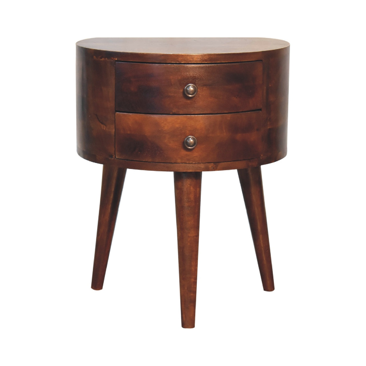 Cote Furniture | Odyssey Tripod Bedside Table - Chestnut  Odyssey, Bedside Tables IN3547