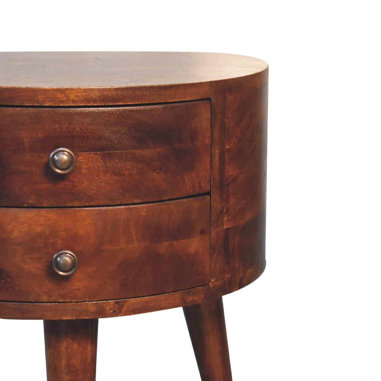 Cote Furniture | Odyssey Tripod Bedside Table - Chestnut  Odyssey, Bedside Tables IN3547