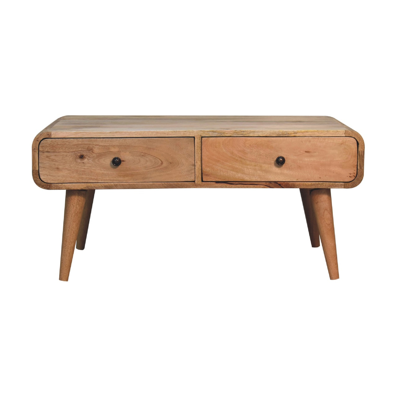 Cote Furniture | Sonata Coffee Table 2 Drawer - Oak Sonata, Coffee Tables IN3570